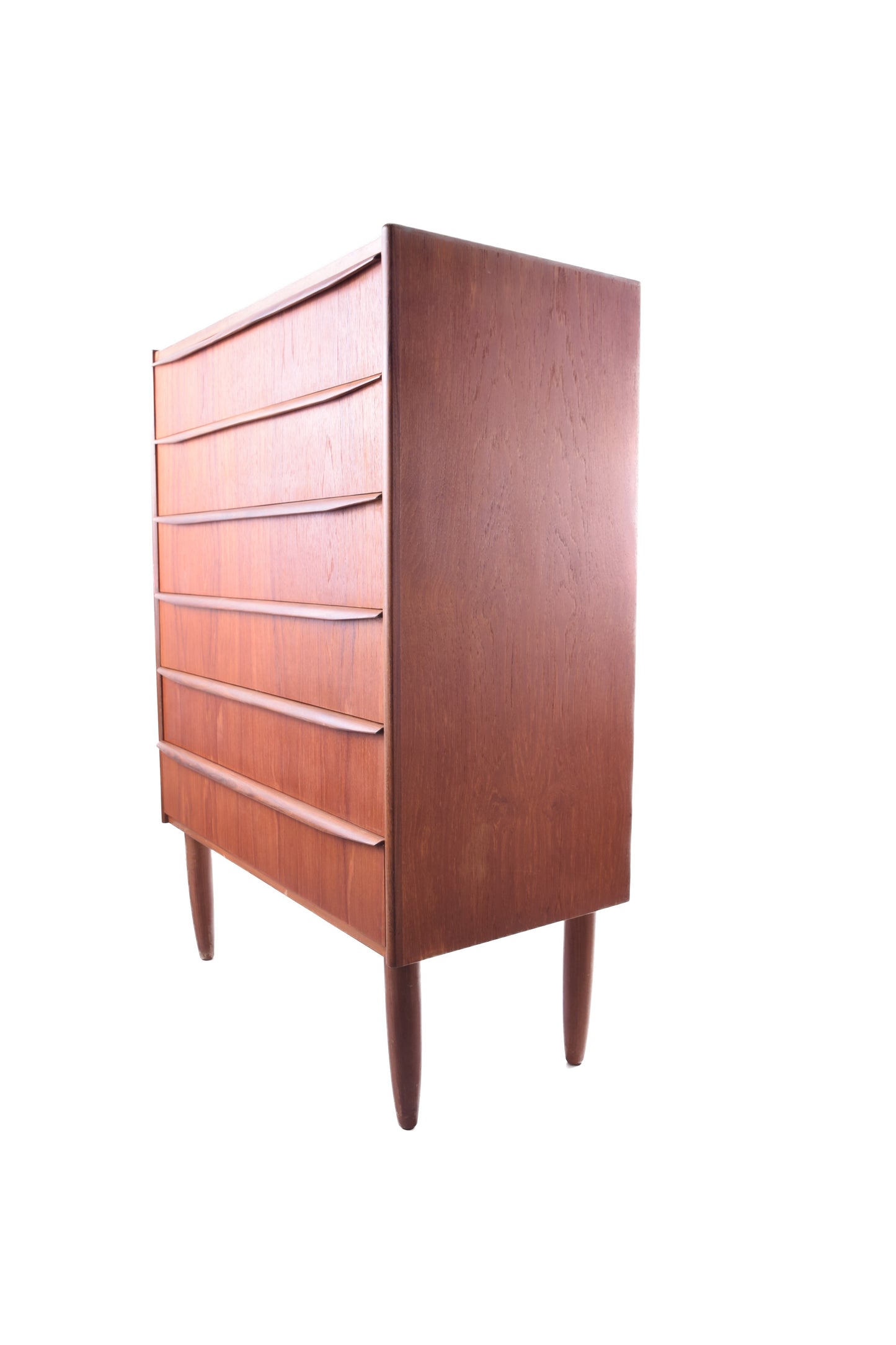 Duńska komoda teak – Danish Modern – lata 60 – 6 szuflad 109x79x39cm