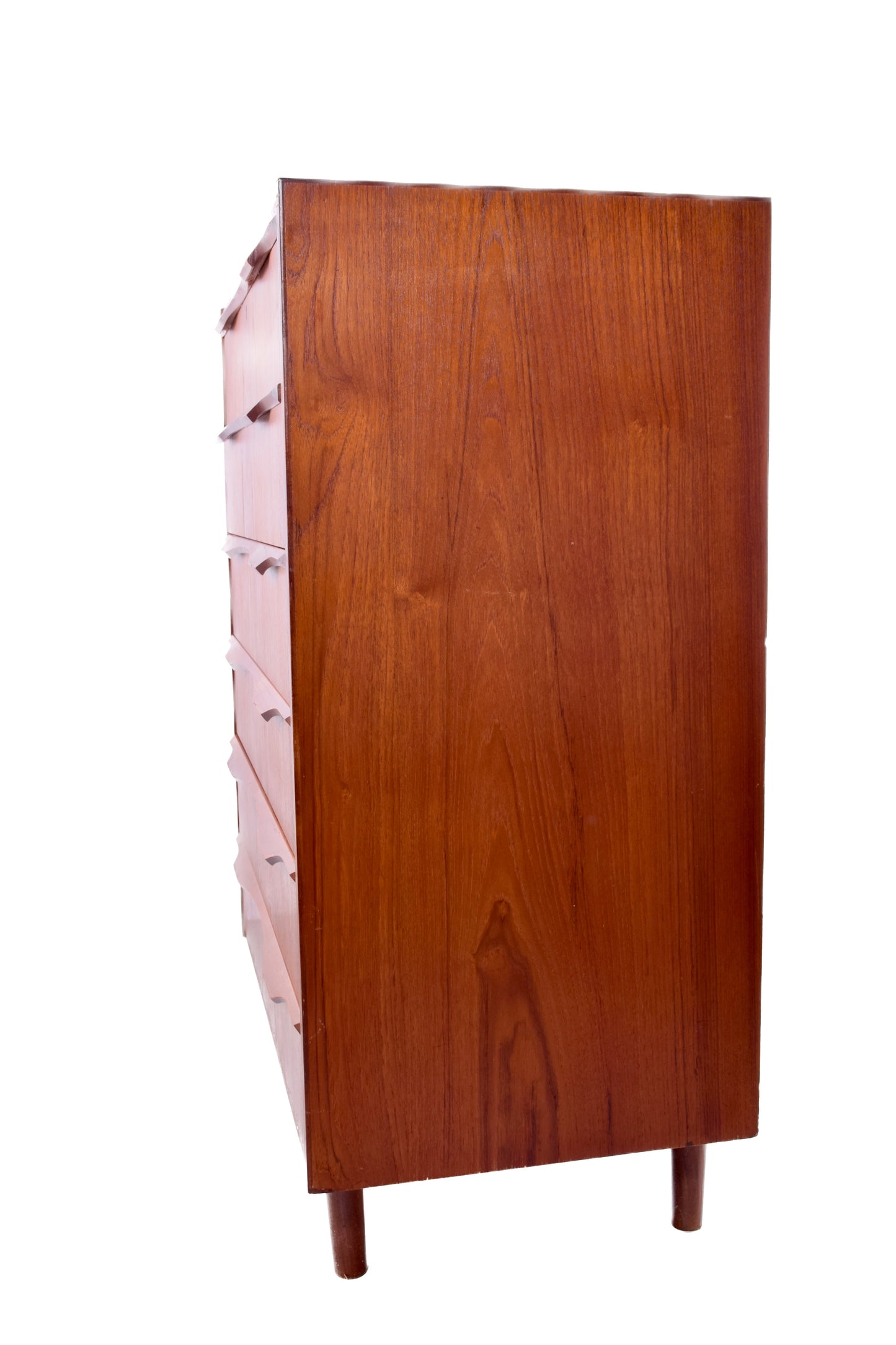 Duńska komoda teak – Danish Modern – lata 60 – 6 szuflad 106x80x46cm