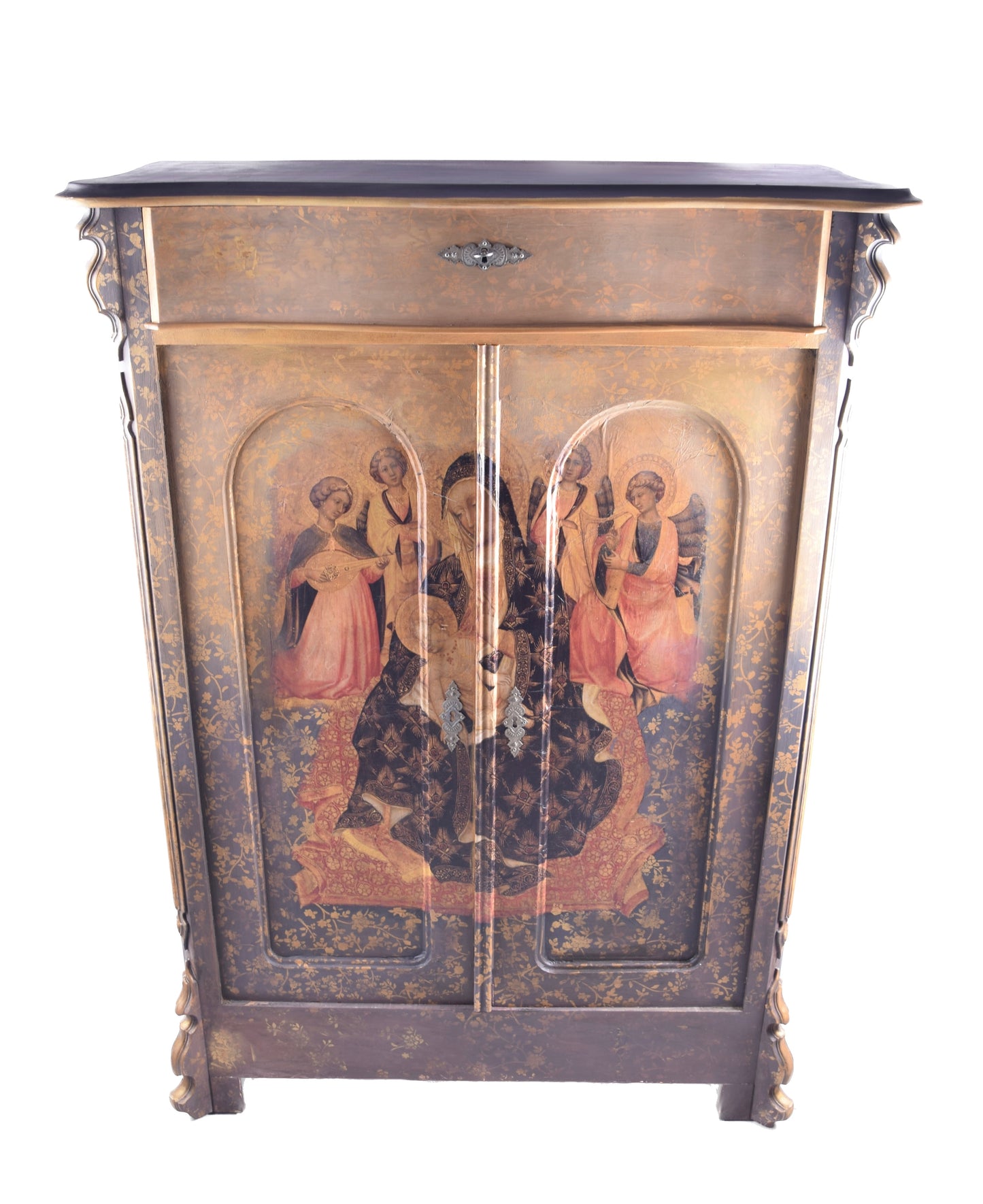 Bieliźniarka komoda Vertico  unikalny zdobiony front Botticelli 140x98x50 cm