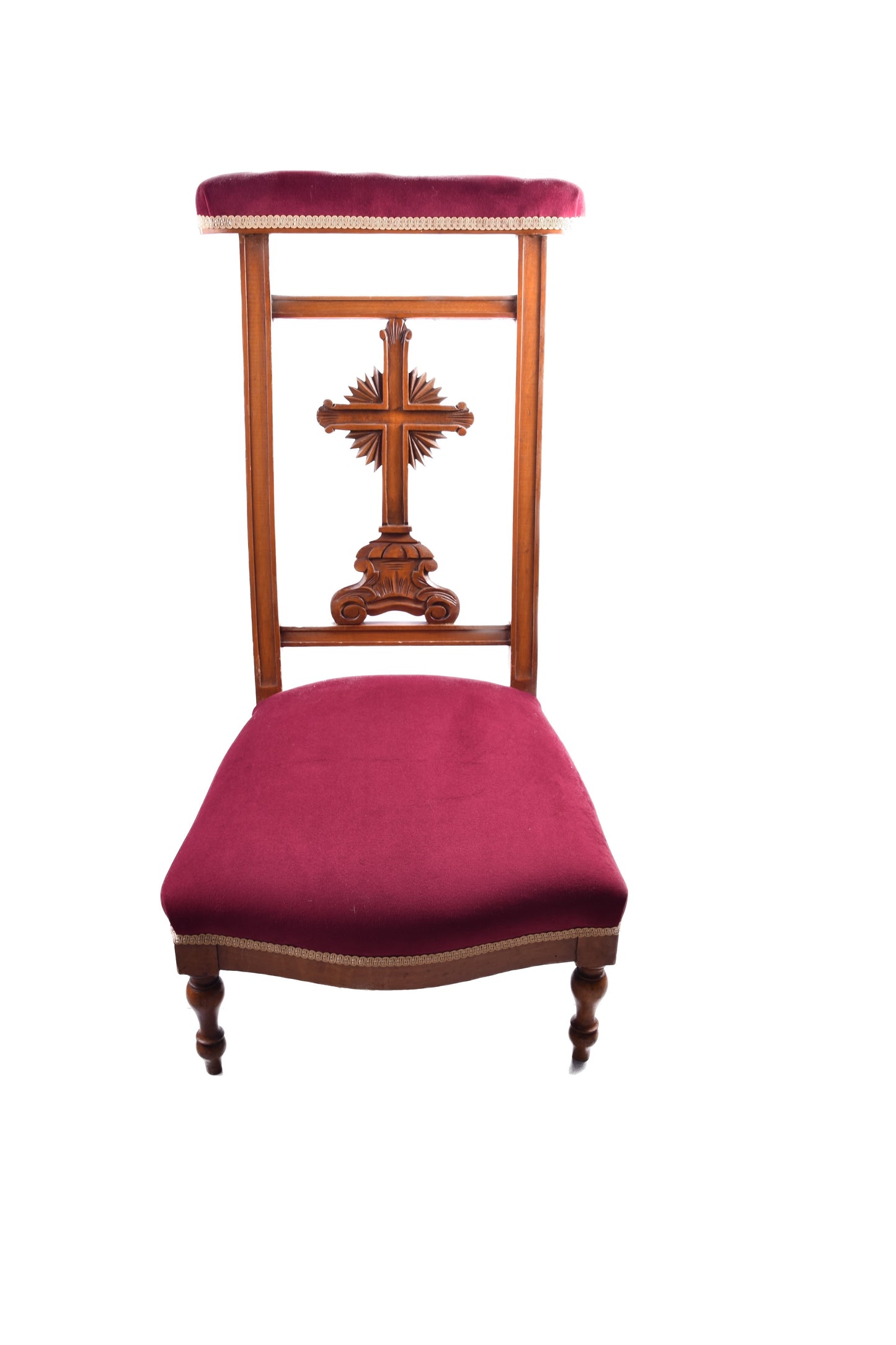 Klęcznik XIX w późny biedermeier wczesny historyzm ok.1845-65 92x45x42cm