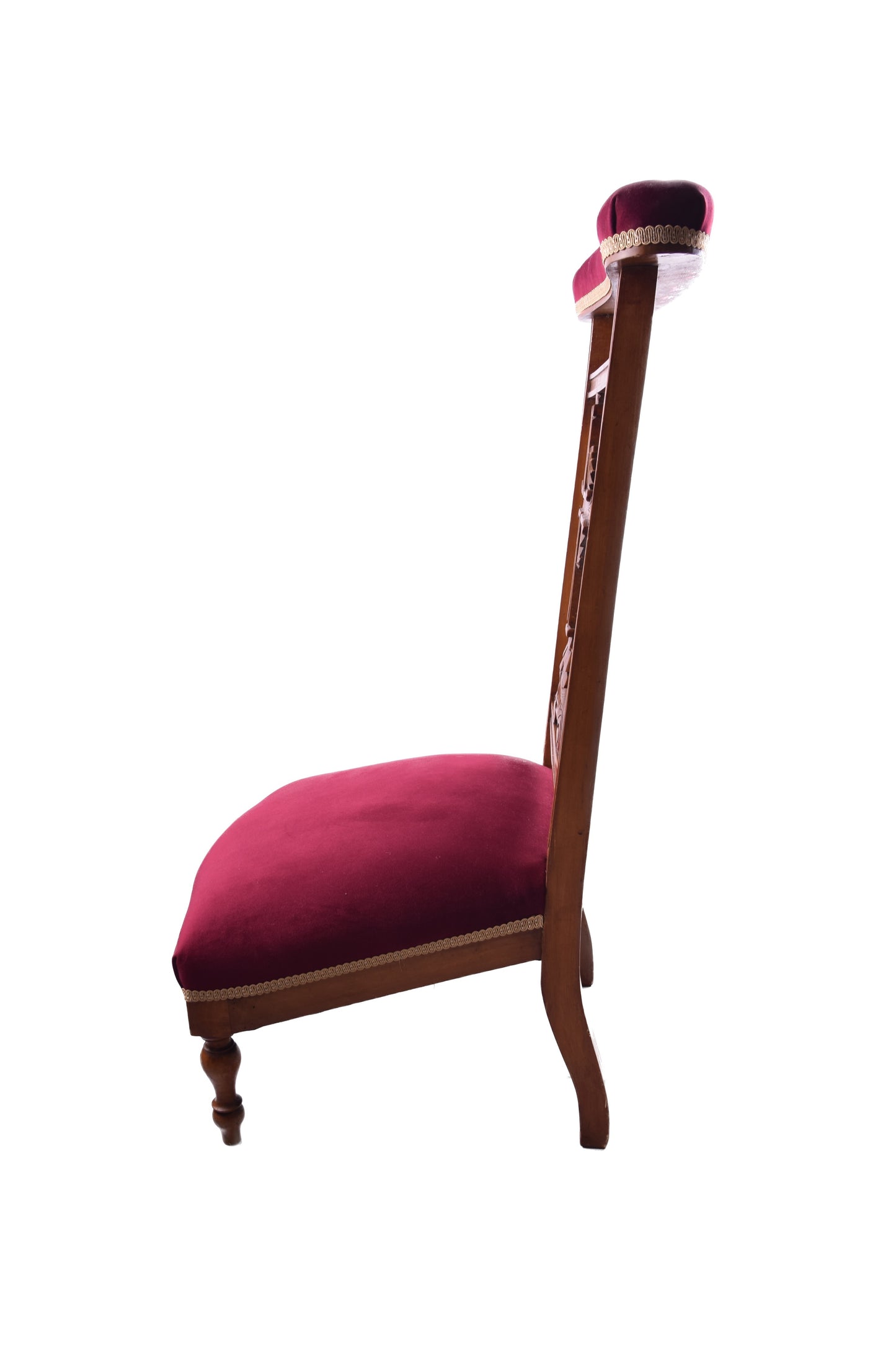 Klęcznik XIX w późny biedermeier wczesny historyzm ok.1845-65 92x45x42cm