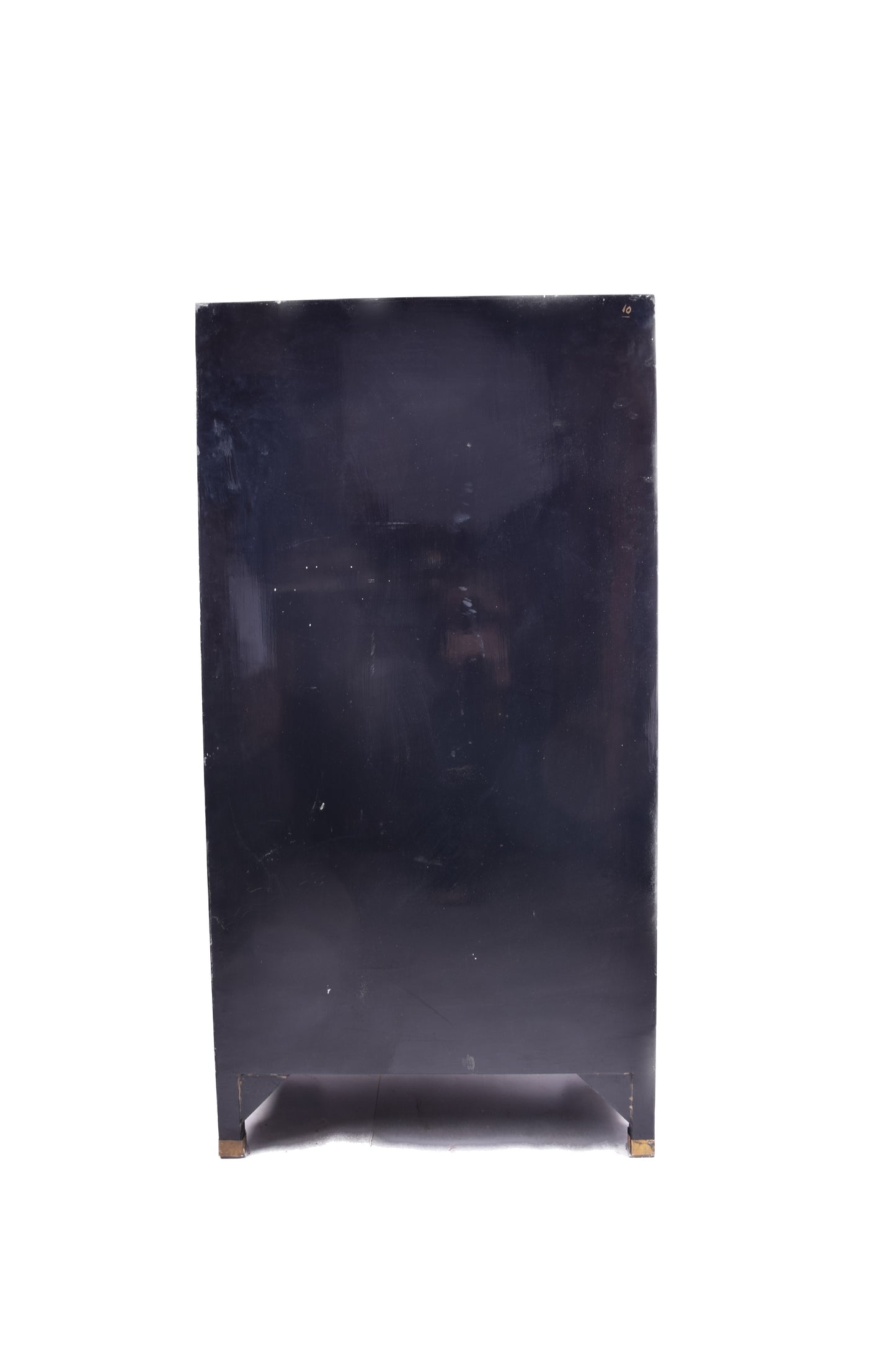 Sztuka Chin malowana komoda 4 szuflady i drzwiczki zgrabna 126x67x34 cm