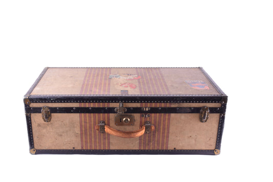 OSHKOSH TRUNKS – AMERYKAŃSKI KUFER TRANSATLANTYCKI – HOLLAND AMERICA LINE – WHITE STAR LINE – I KLASA – POCZ. XX W