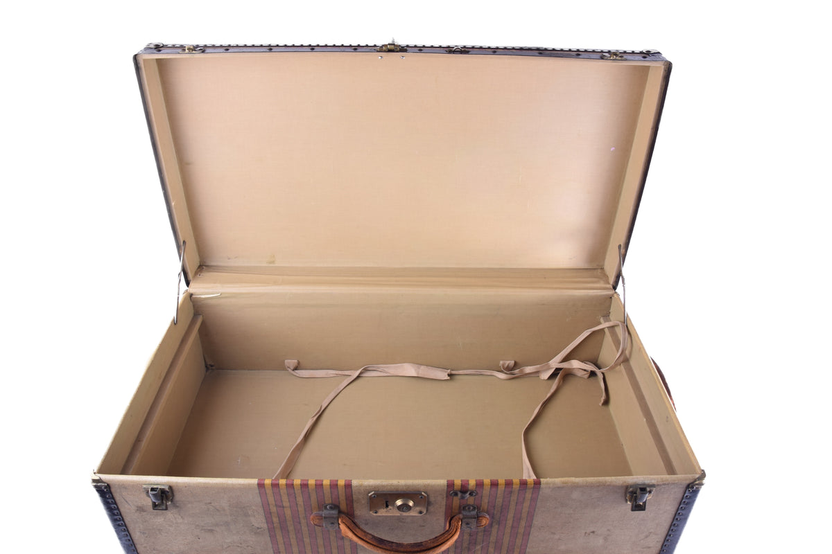 OSHKOSH TRUNKS – AMERYKAŃSKI KUFER TRANSATLANTYCKI – HOLLAND AMERICA LINE – WHITE STAR LINE – I KLASA – POCZ. XX W