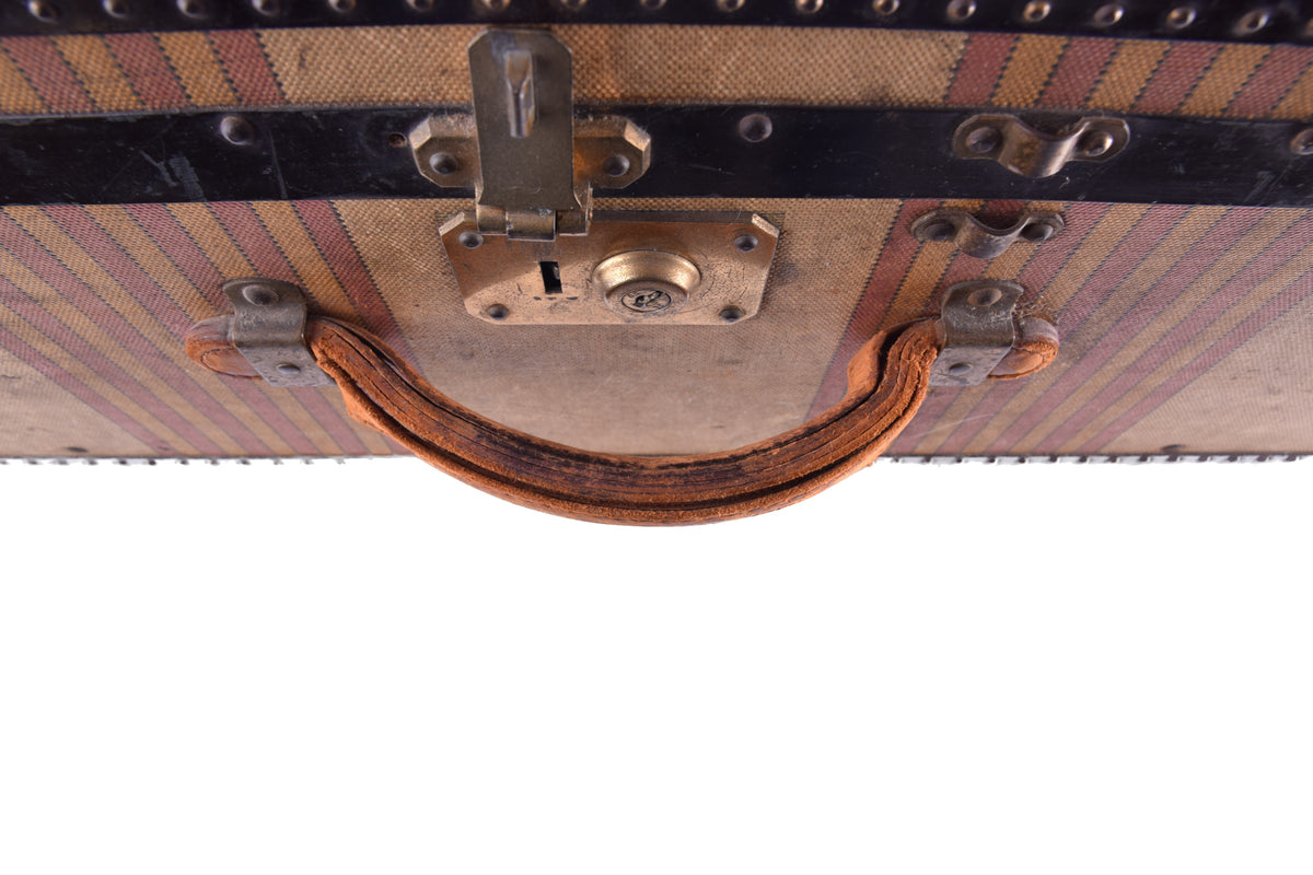 OSHKOSH TRUNKS – AMERYKAŃSKI KUFER TRANSATLANTYCKI – HOLLAND AMERICA LINE – WHITE STAR LINE – I KLASA – POCZ. XX W