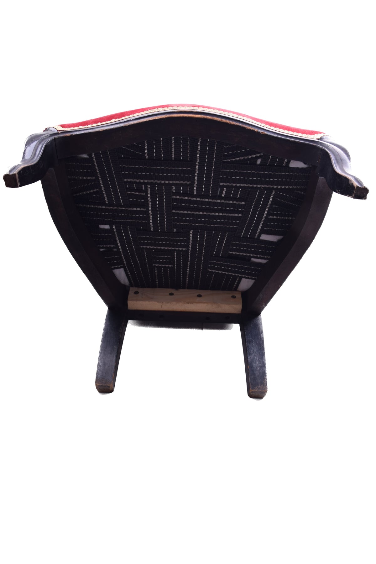 Antyczny Klęcznik z krzyżem Prie-Dieu Koniec XIX w 87x45x45x25 cm