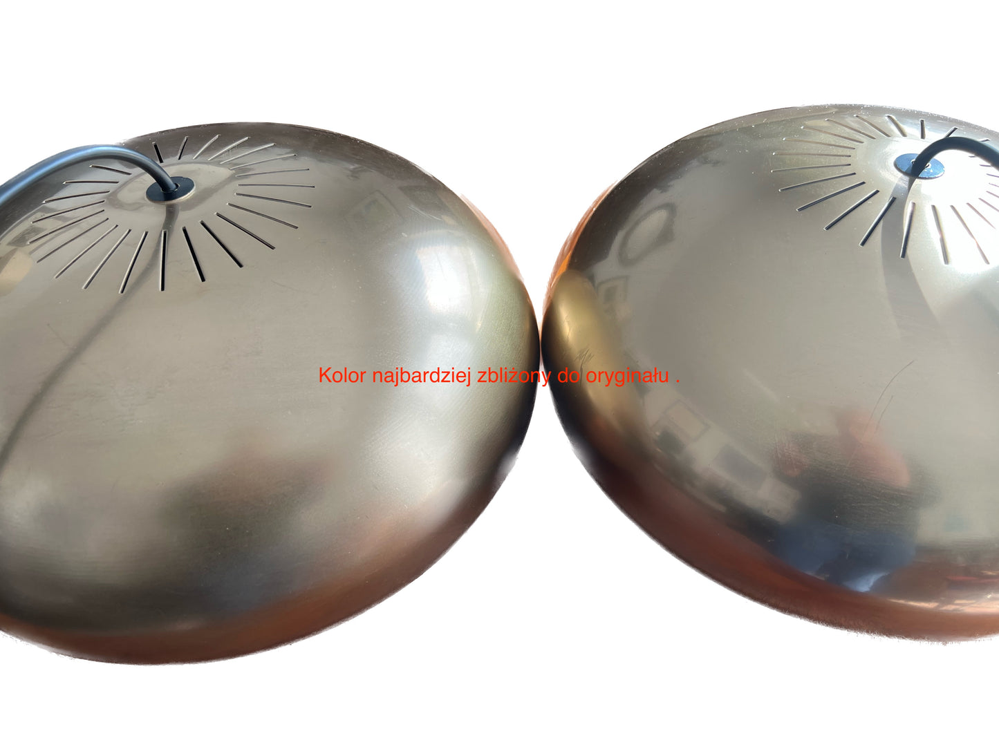 Para lamp , styl Jo Hammerborg / Fog & Mørup 60/70r typ UFO disk 32x15cm
